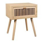 OSTARIA Chevet 1 tiroir bois Tokyo