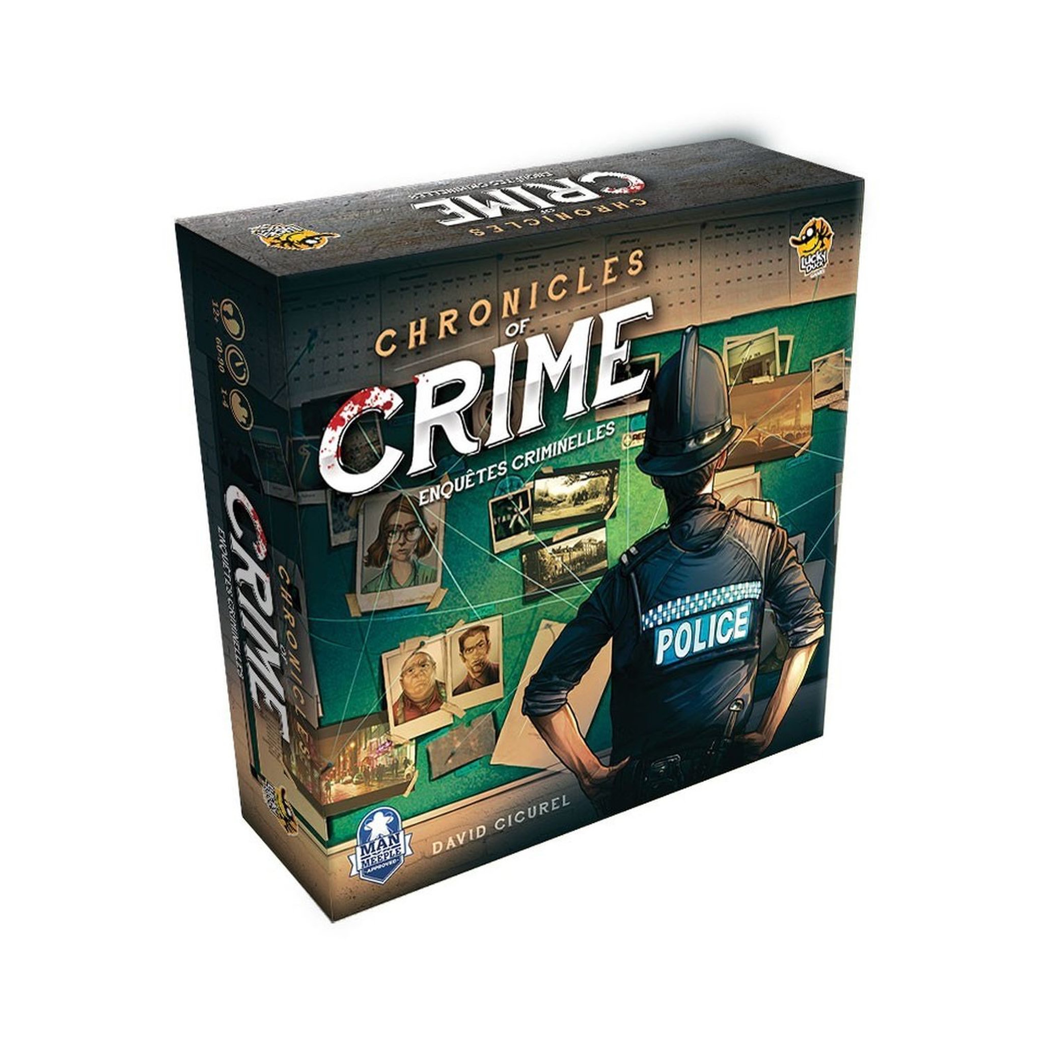 Abysse corp Jeu de Plateau Chronicles Of Crime Enquêtes Criminelles