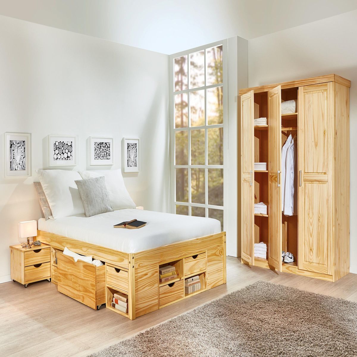 INTERLINK Lit fonctionnel CLAAS 140x200