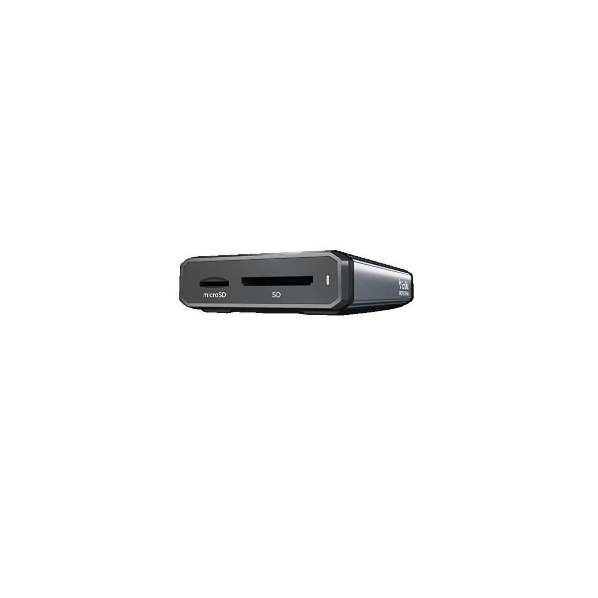 SANDISK Lecteur de cartes Sandisk SDPR5A8-0000-GBAND USB 3.2 Gen 1 Type-C noir