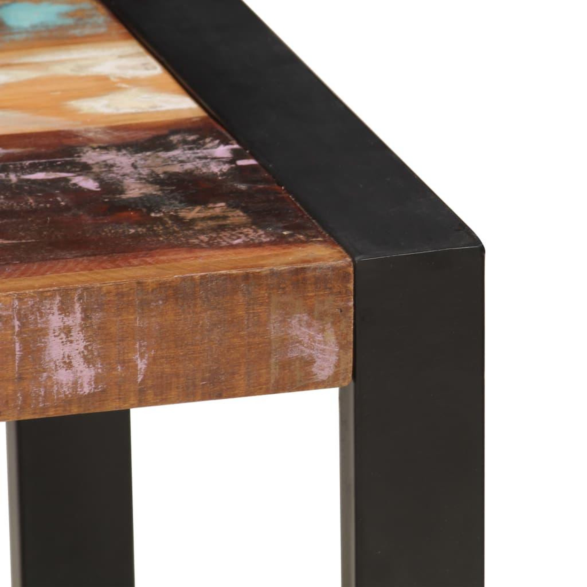 Voir la diapositive 4 : VIDAXL Table basse 120x60x40 cm bois de recuperation solide