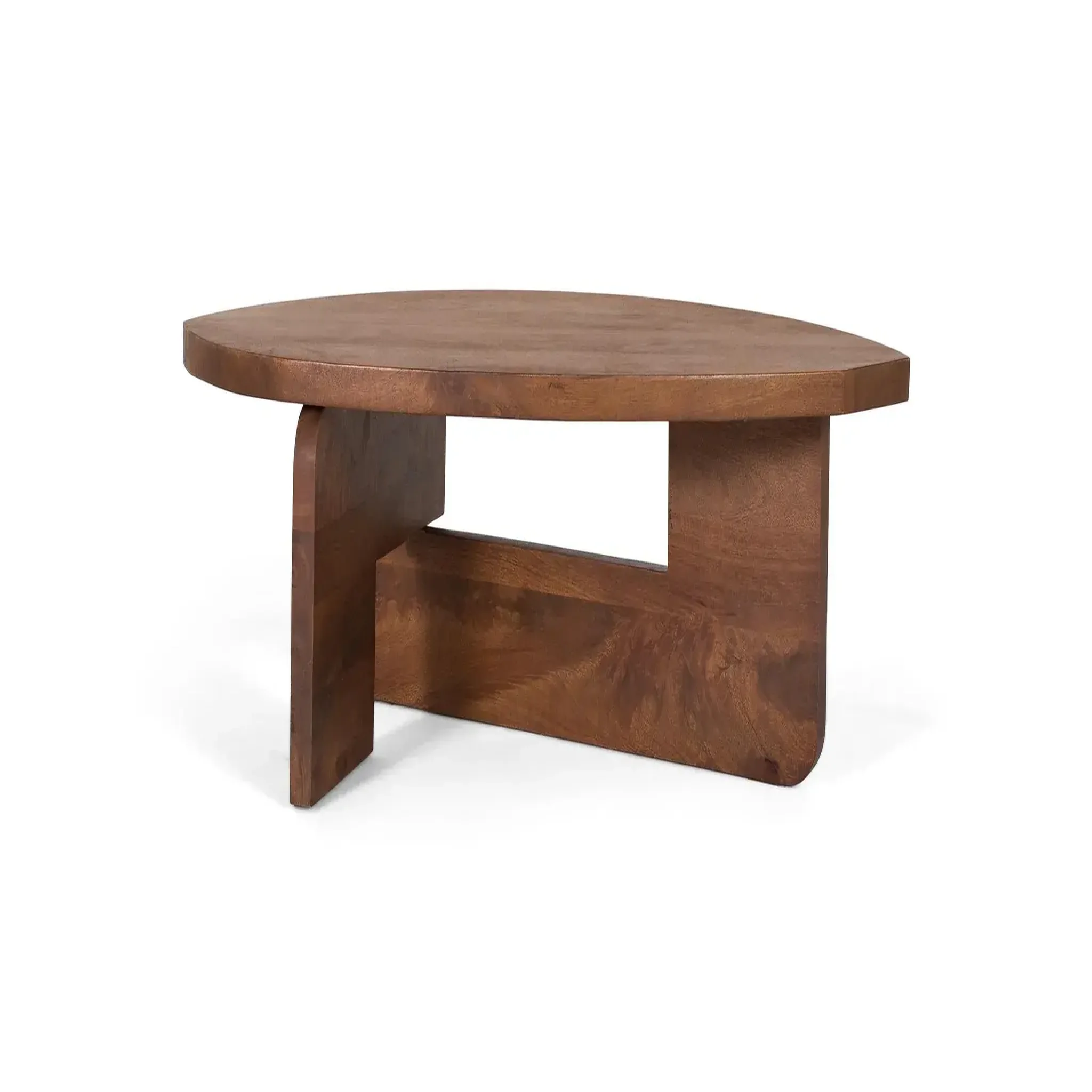 GINER Y COLOMER SL Table basse en bois de manguier 110 cm style rustique moderne