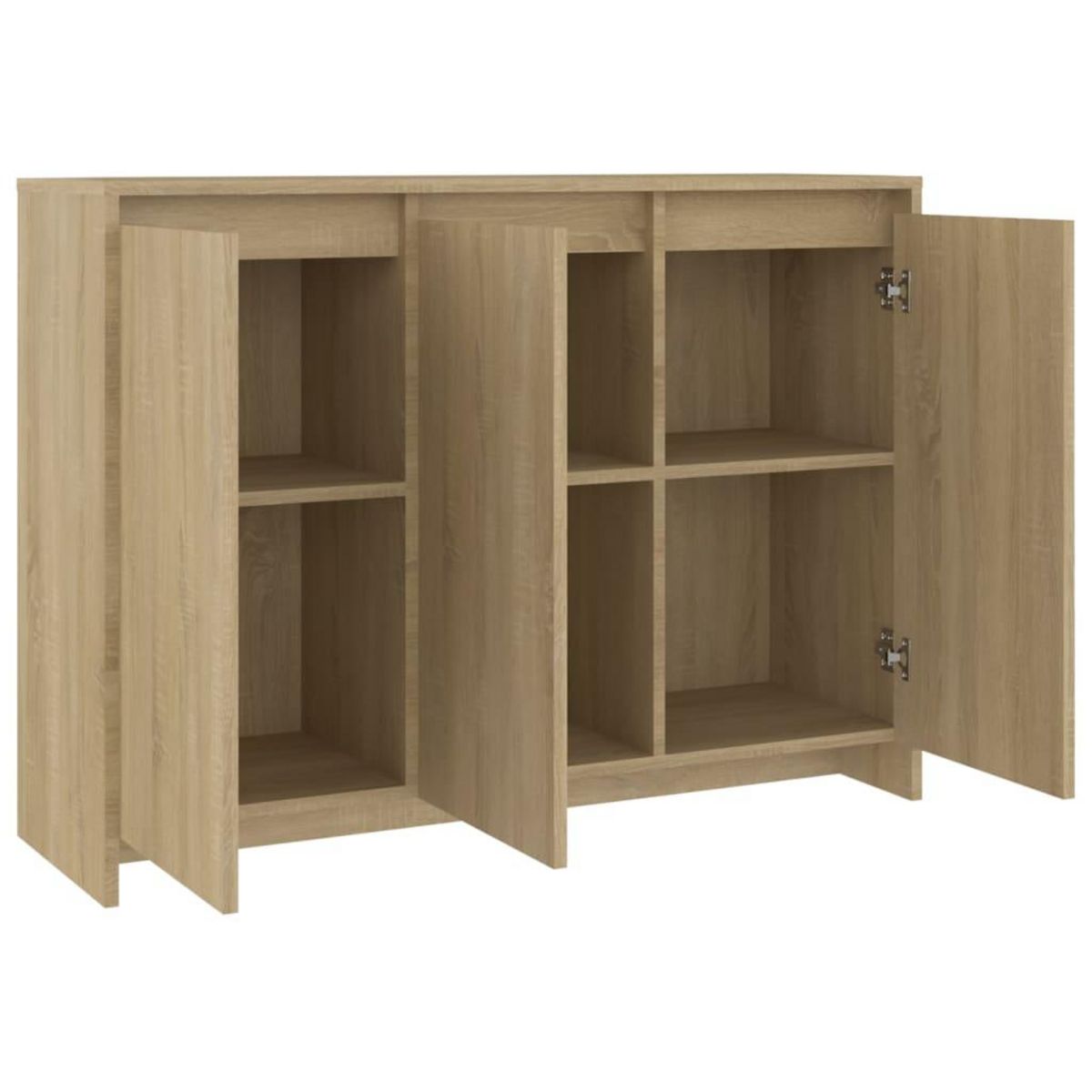 VIDAXL Buffet Chene sonoma 102x33x75 cm Bois d'ingenierie
