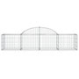 Voir la diapositive 4 : VIDAXL Paniers a gabions arques 18 pcs 200x50x40/60 cm fer galvanise