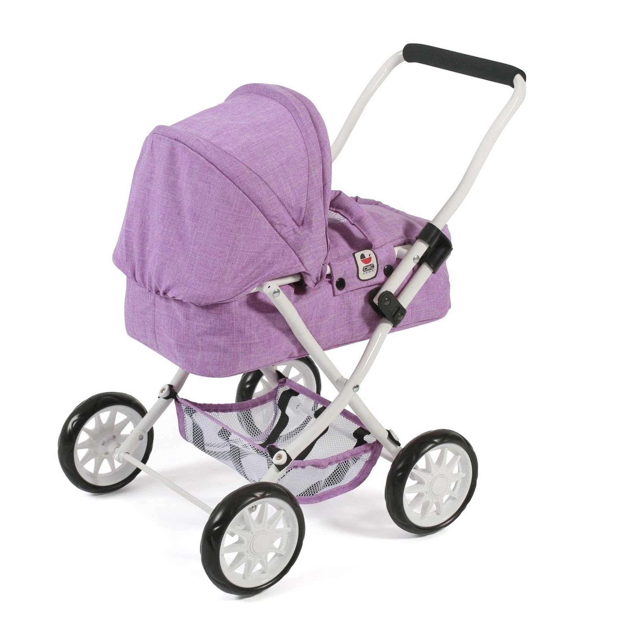 Voir la diapositive 2 : BAYER CHIC 2000 Mini chariot à câlins SMARTY, lila pour poupée