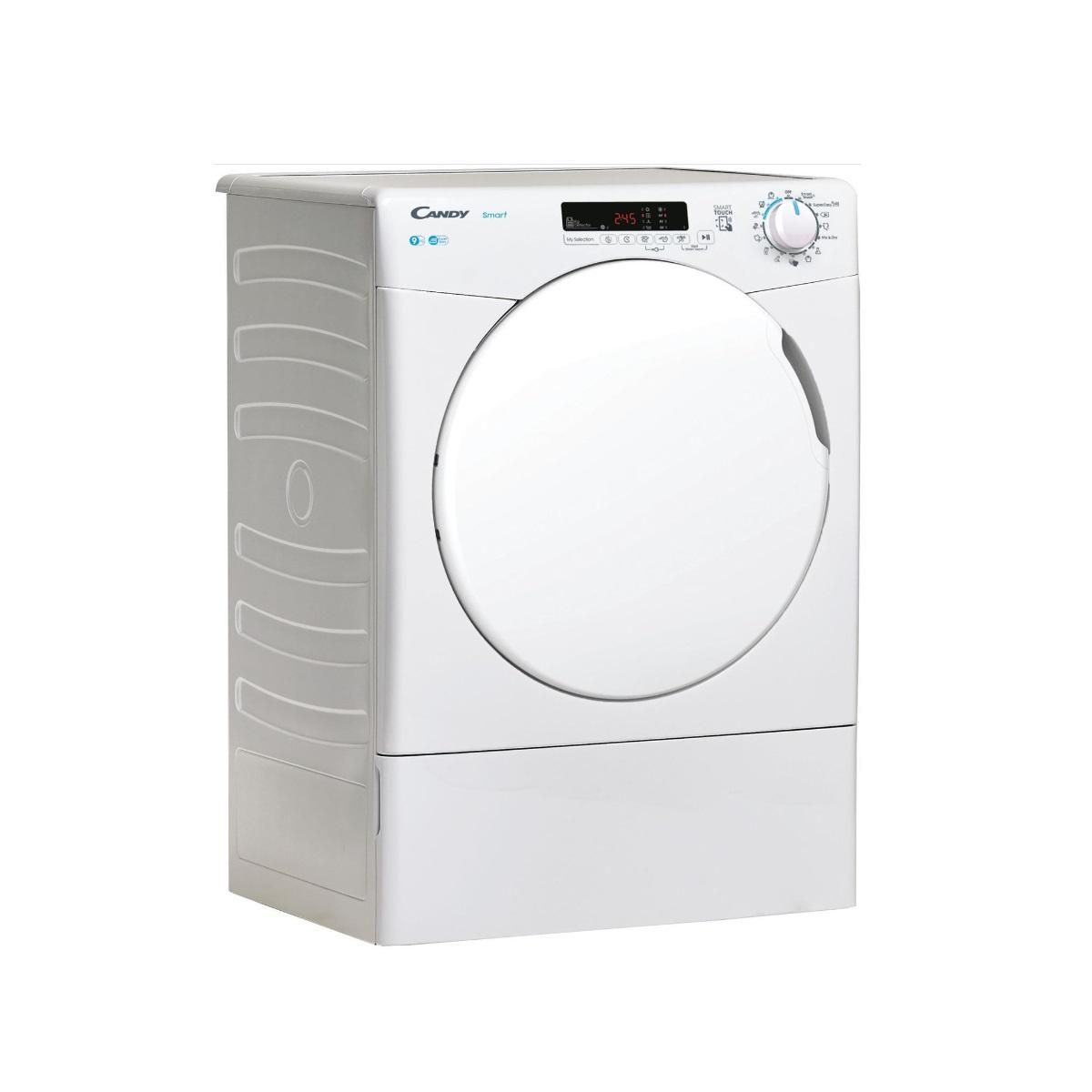 Candy Sèche-linge à évacuation 60cm 9kg - CSEV9DF-S