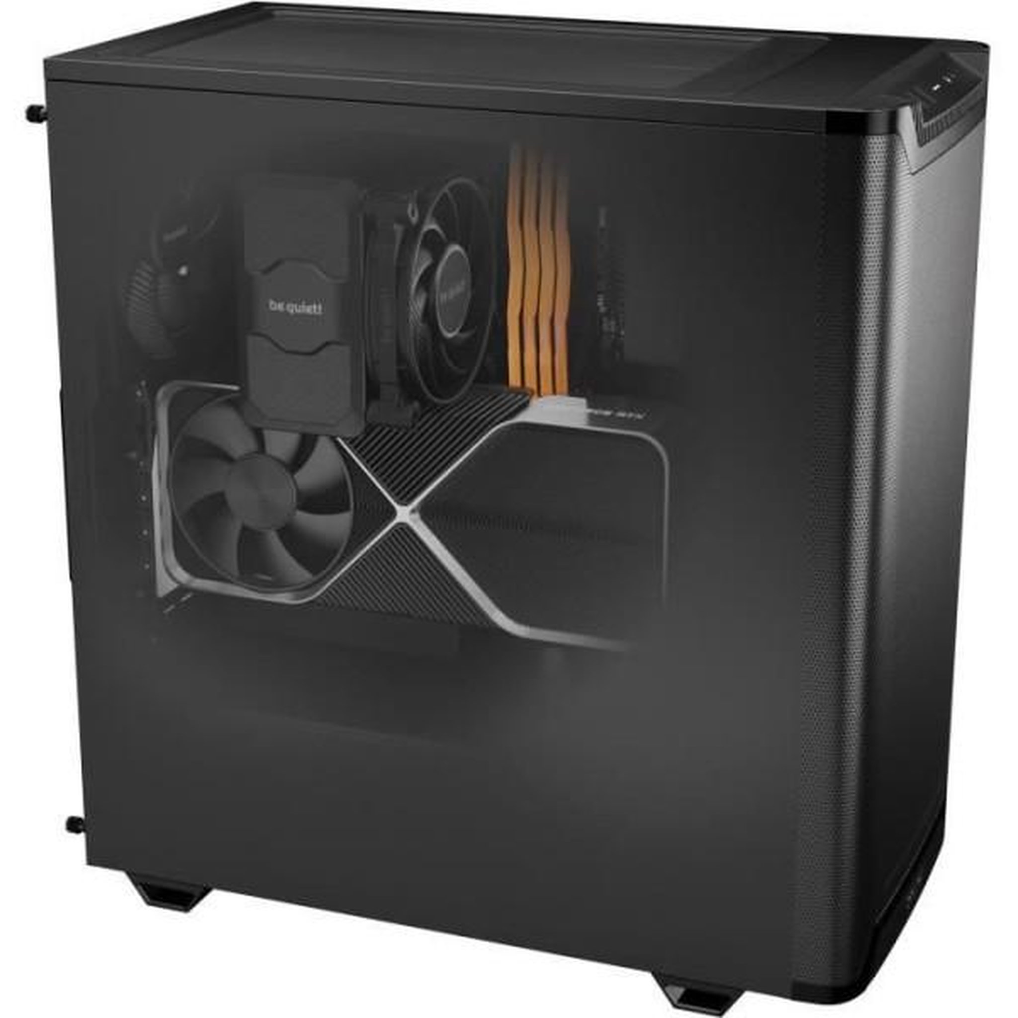 Voir la diapositive 5 : BE QUIET Boîtier pc - be quiet! - pure base 501 airflow - moyen tour - mini-itx - noir