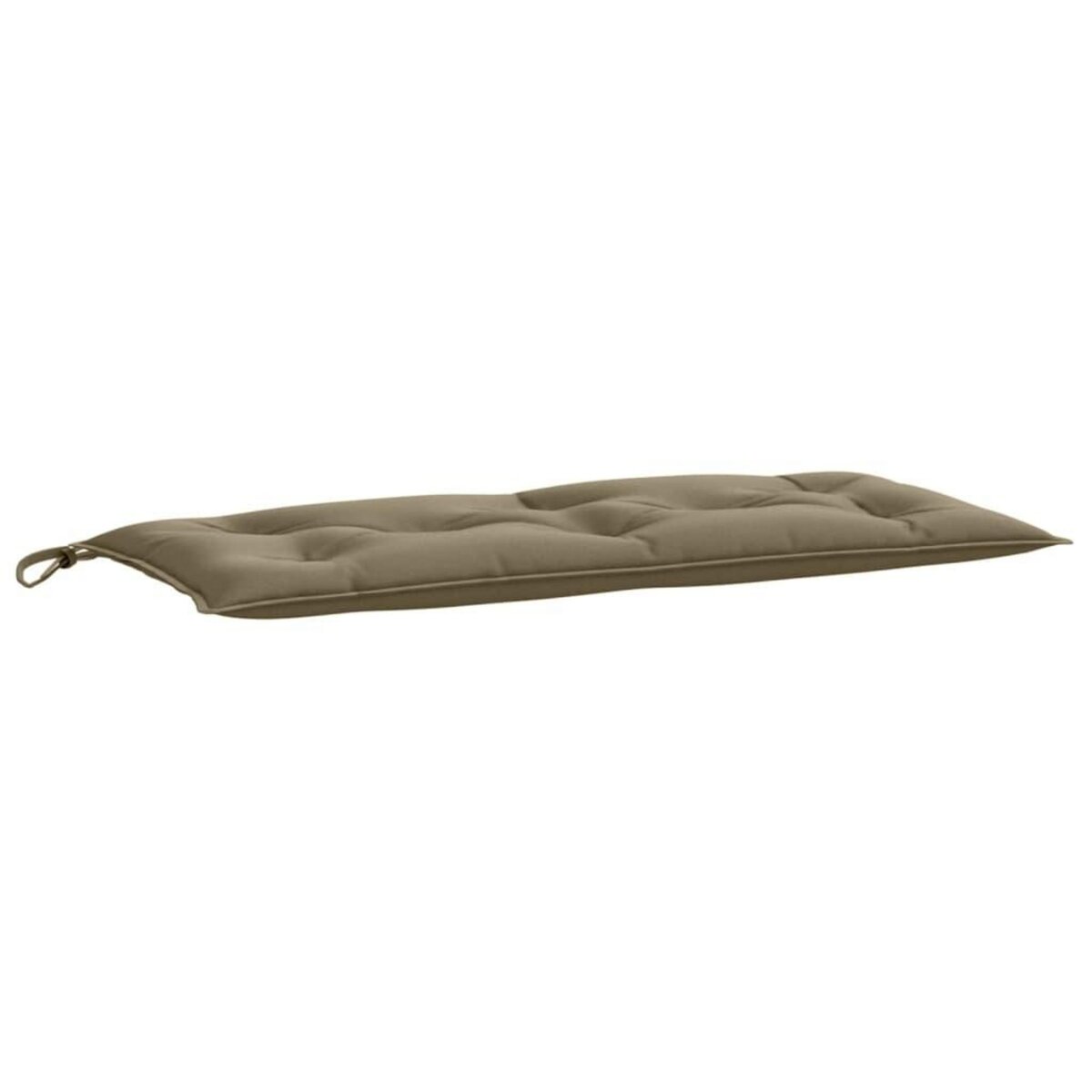 VIDAXL Coussin de banc de jardin taupe melange 100x50x7 cm tissu