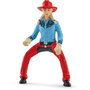 Voir la diapositive 2 : Schleich Cowgirl et Tonneaux de Racing