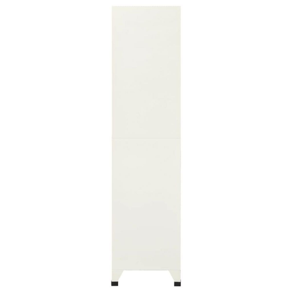 VIDAXL Armoire a casiers Gris et bleu 90x45x180 cm Acier