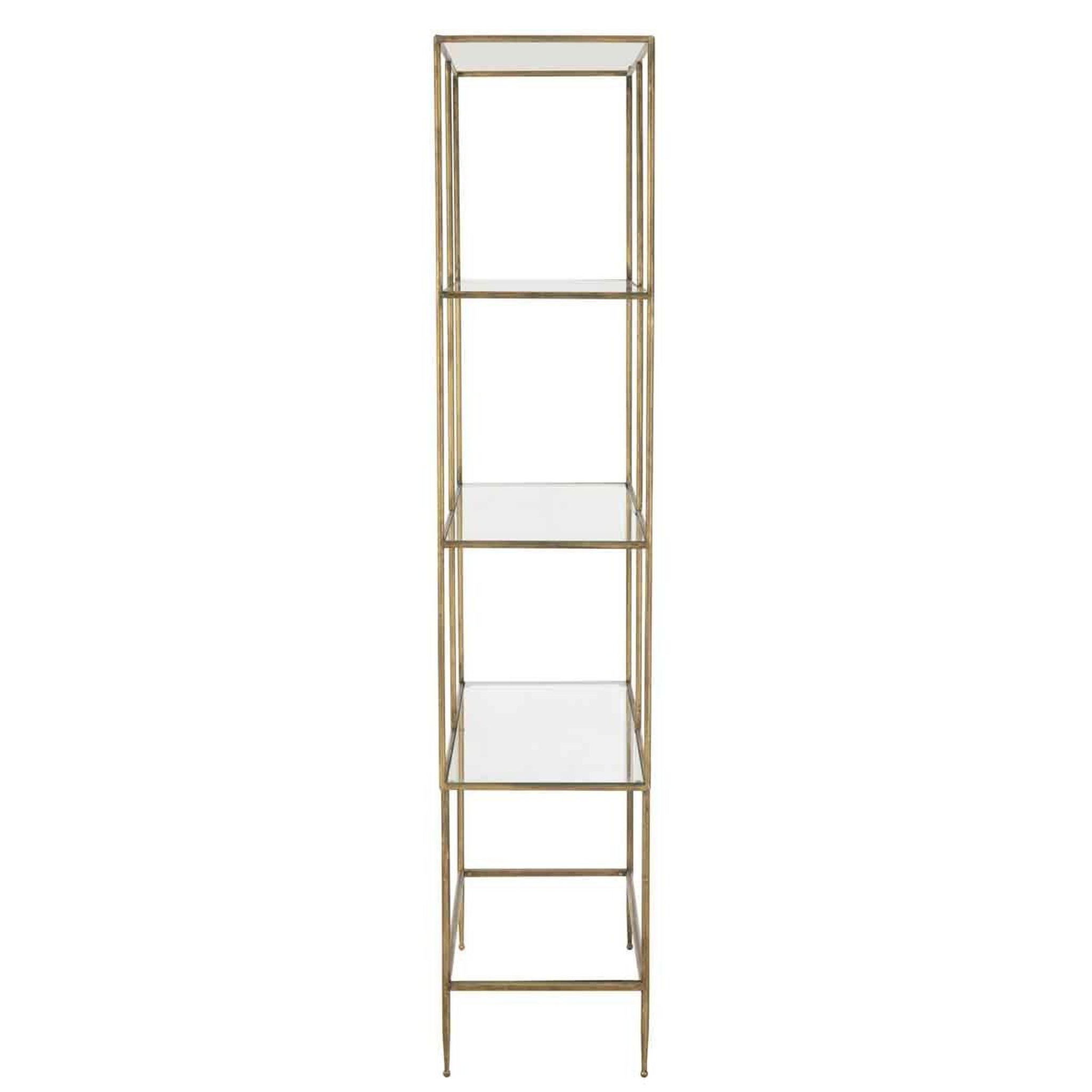Voir la diapositive 3 : Paris Prix Étagère 3 niveaux en métal  losipa  200cm or