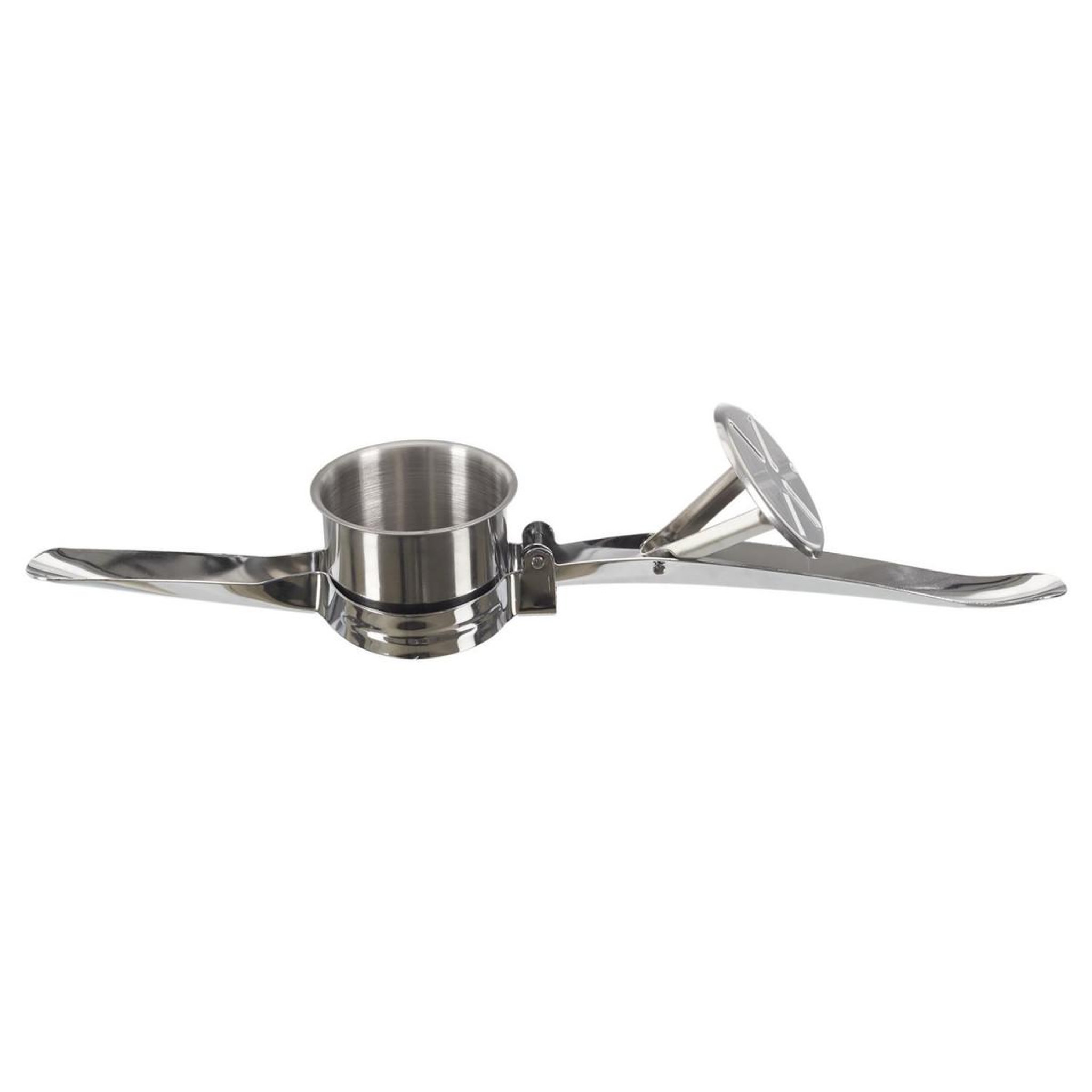 Voir la diapositive 4 : COOK CONCEPT Presse Purée Inox  3 Râpes  27cm Argent