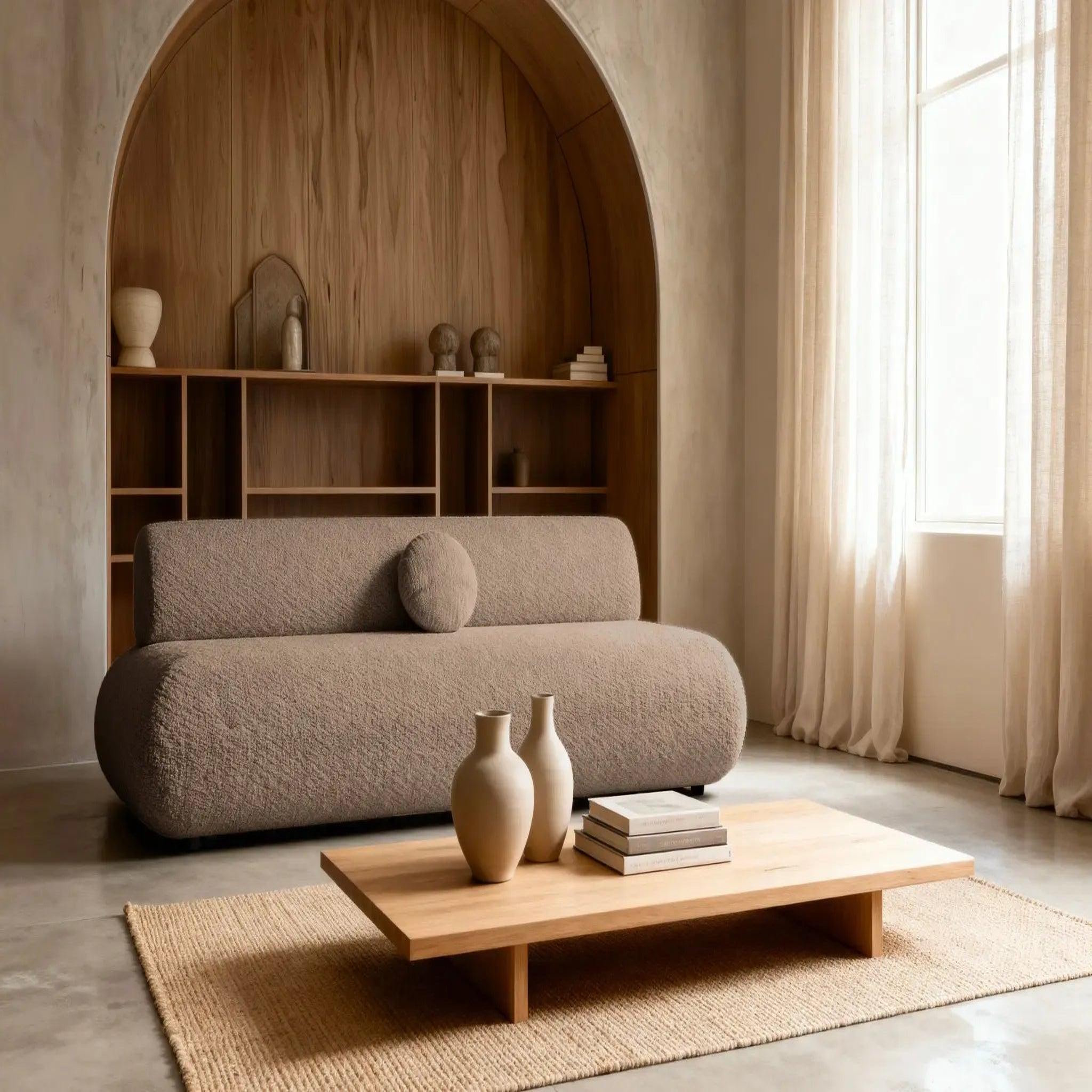 Voir la diapositive 2 : CASANOVA PARIS Levi - canapé droit convertible tissu lisse
