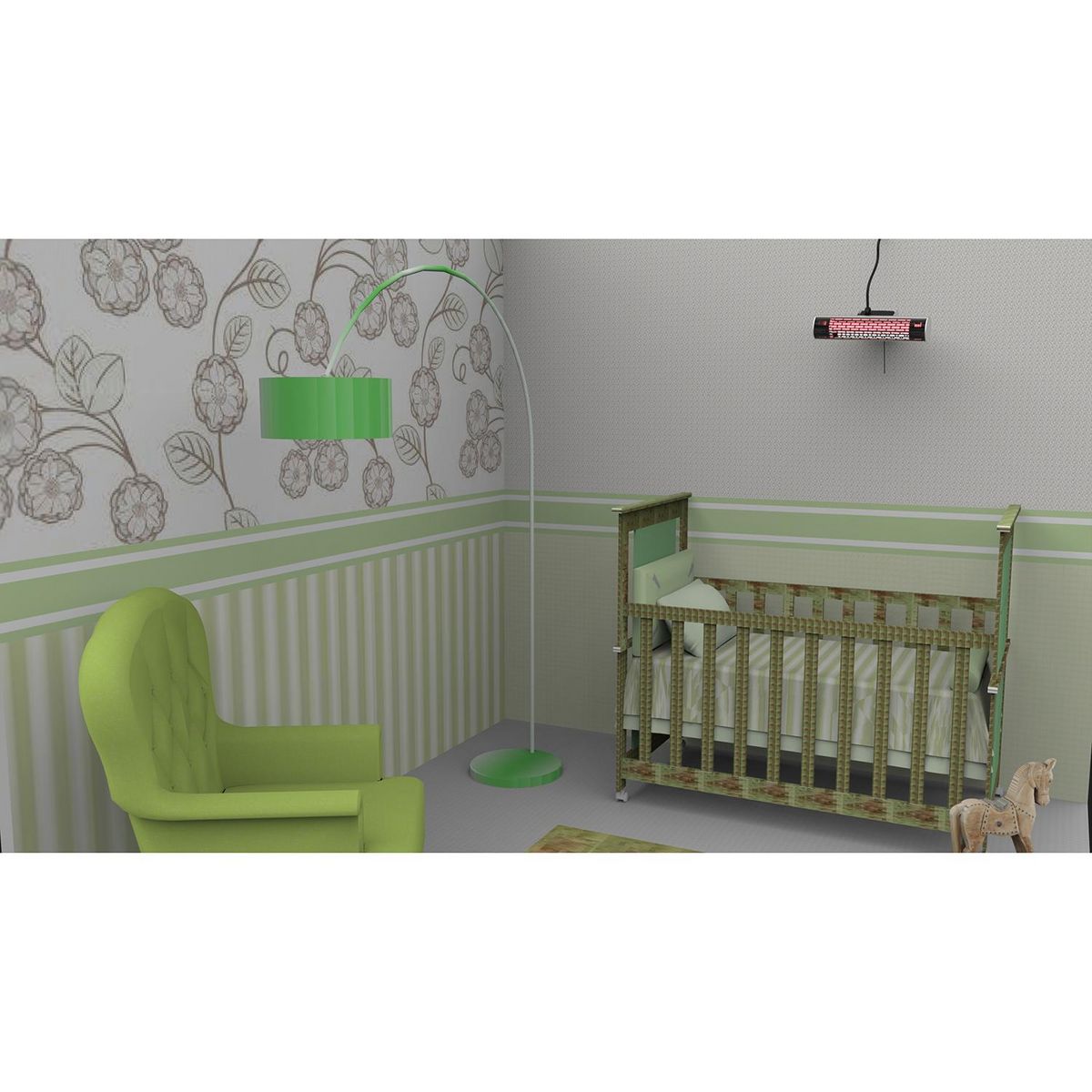 FAVEX Radiant électrique intérieur/extérieur 800w - 852.2049