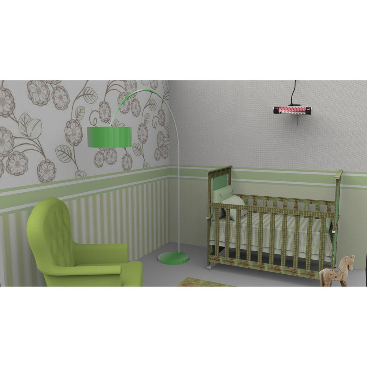 FAVEX Radiant électrique intérieur/extérieur 800w - 852.2049