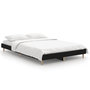 Voir la diapositive 2 : VIDAXL Cadre de lit sans matelas noir 120x190 cm bois d'ingenierie