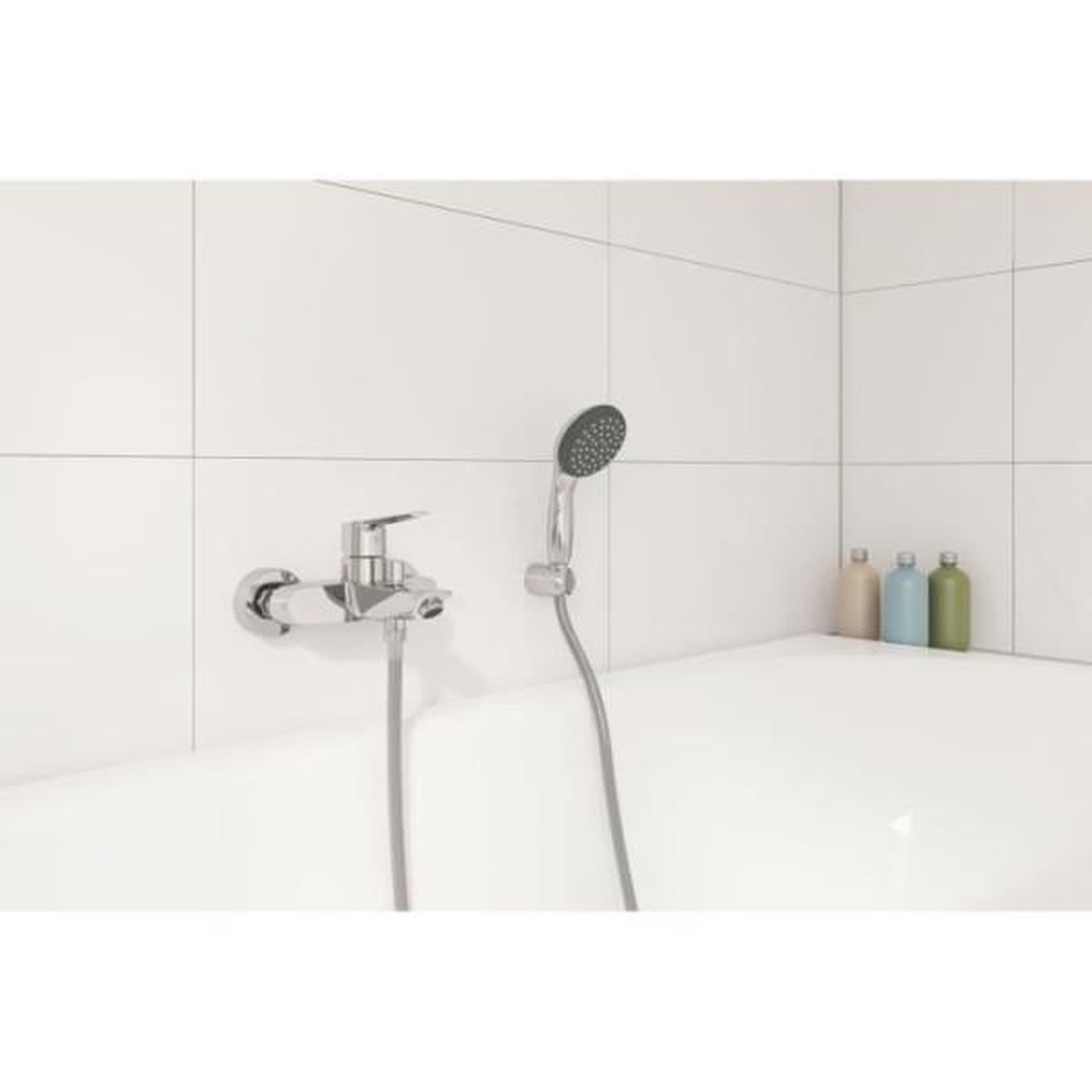 Voir la diapositive 2 : Grohe Mitigeur bain / douche start - grohe - 24206002 - inverseur automatique - mousseur économique - chromé