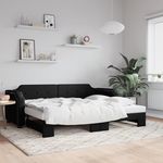 VIDAXL Lit de jour avec gigogne sans matelas 80x200 cm