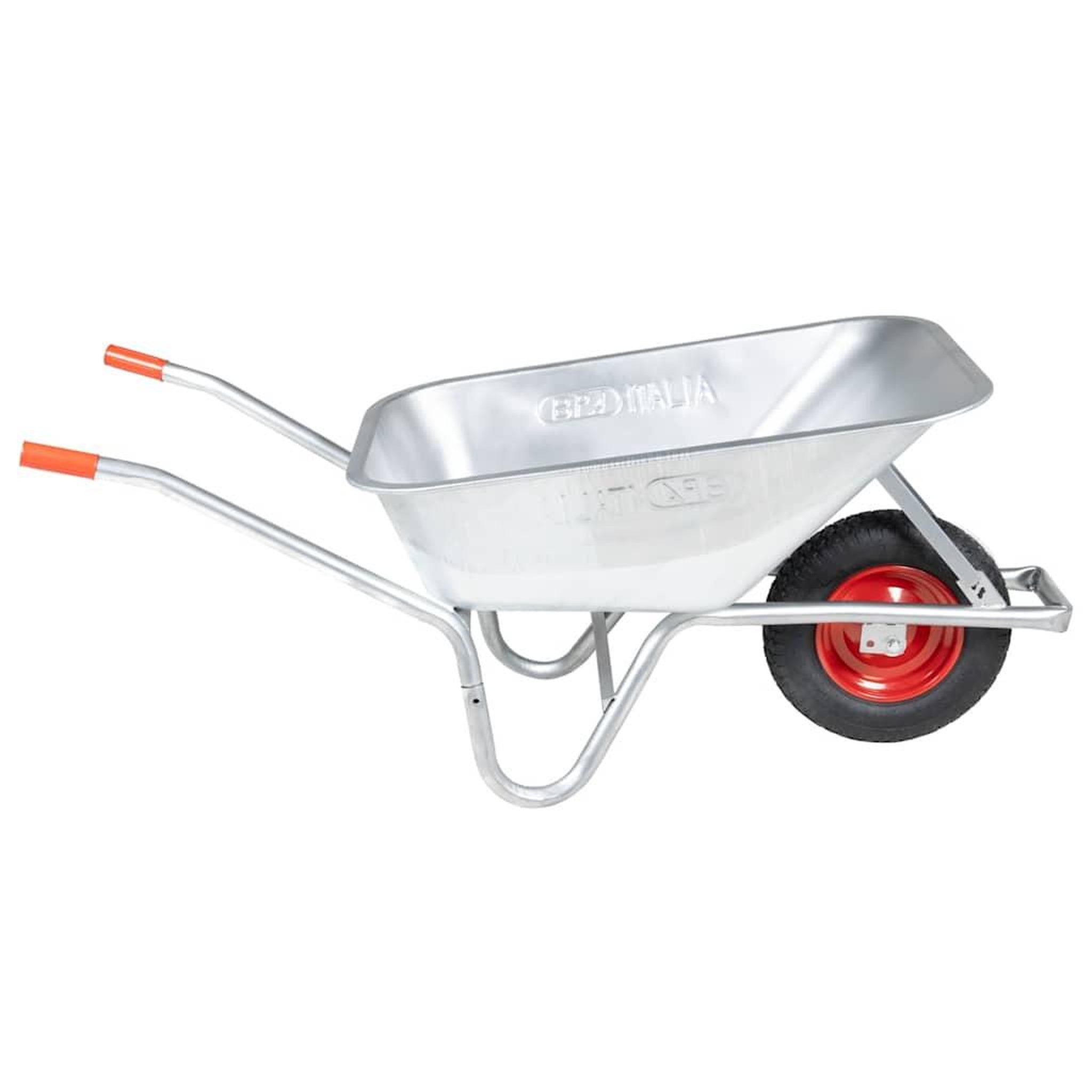 Voir la diapositive 2 : VIDAXL Brouette 90 L 150 kg acier galvanise et plastique