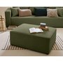 Voir la diapositive 1 : BEST MOBILIER Topaze - pouf - en tissu bouclette