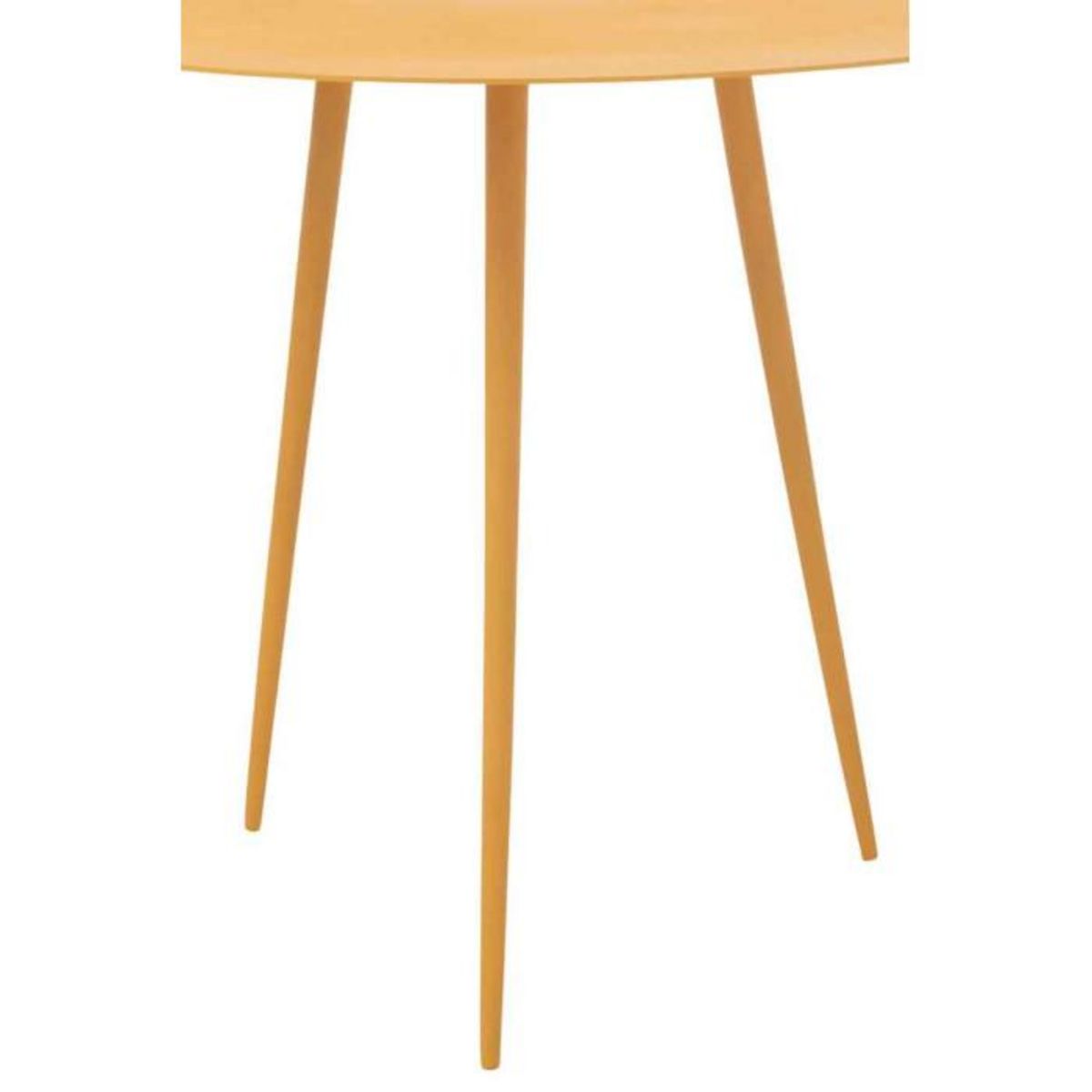 Paris Prix Table Ronde Gigogne Design  Vicky  56cm Ocre