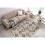 Voir la diapositive 5 : Paris Prix Tapis Tufté à la Main Ethnique  Mylen III  Beige & Noir