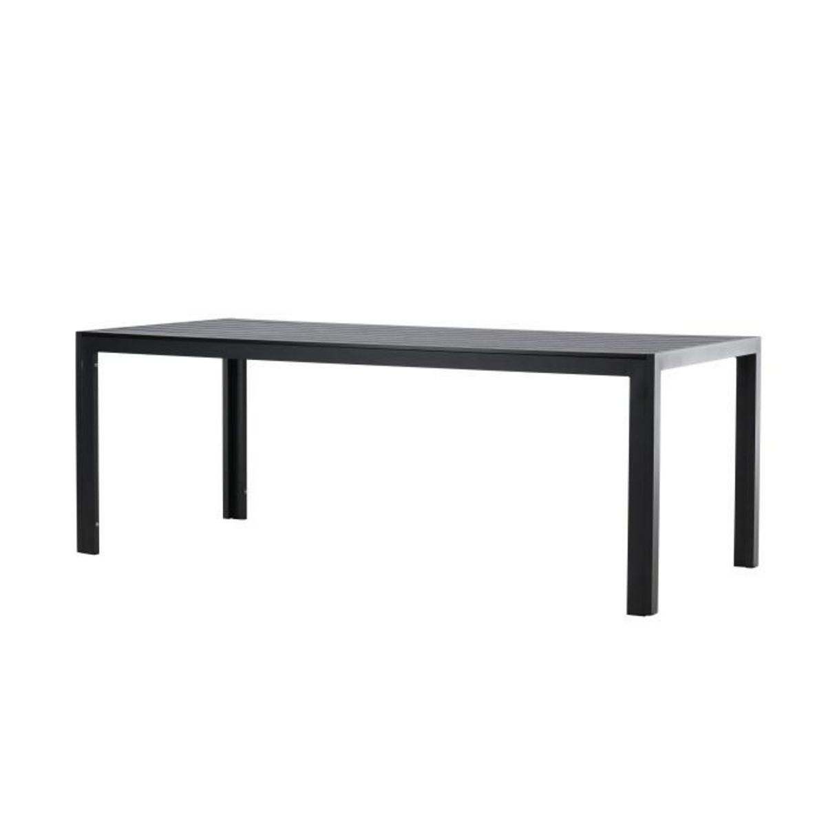 Paris Prix Table de Jardin  Mirko  205cm Noir