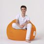 Voir la diapositive 4 : CONCEPT USINE Pouf poire d'extérieur 130x115cm orange OHAU