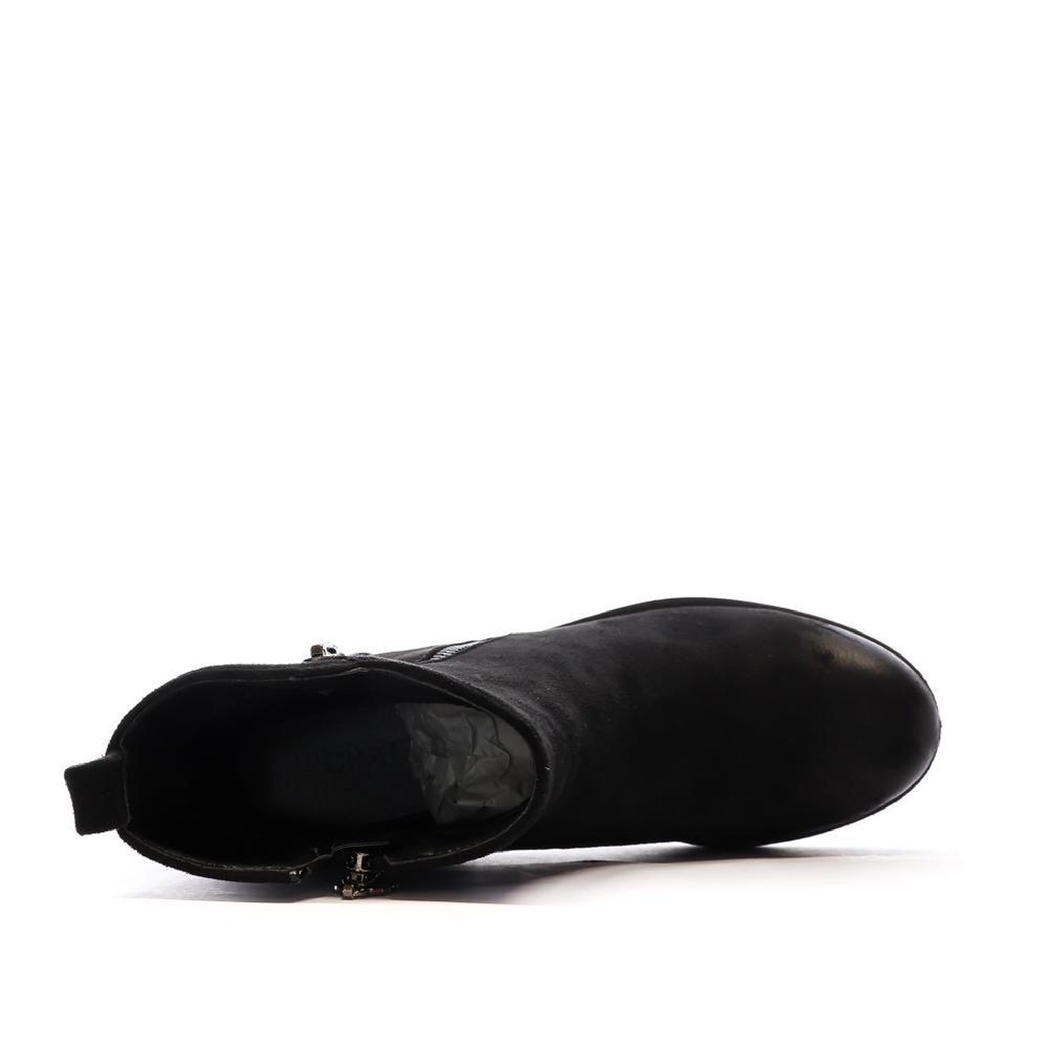 Voir la diapositive 4 : CHATTAWAK Bottines Noires Femme Chattawak 8-Vamp