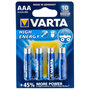 Voir la diapositive 2 : Varta Piles alcalines varta AAA LR3