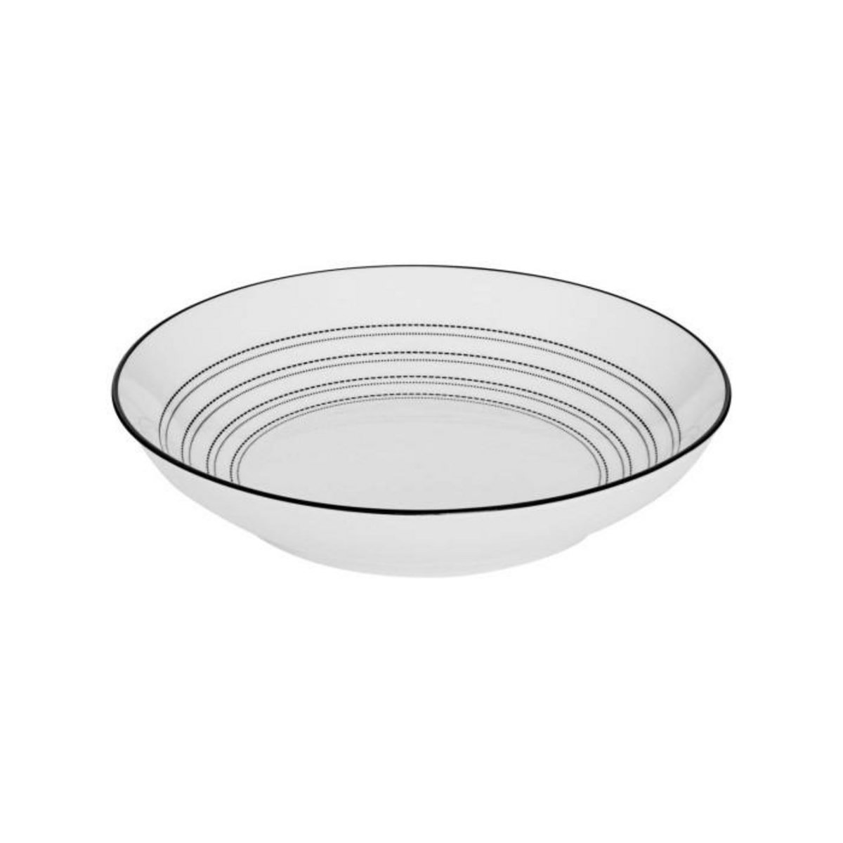 SECRET DE GOURMET Service de Table 18 Pièces  Lunova  27cm Blanc