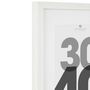 Voir la diapositive 4 : ATMOSPHERA Cadre Photo Bois 30x40cm Blanc