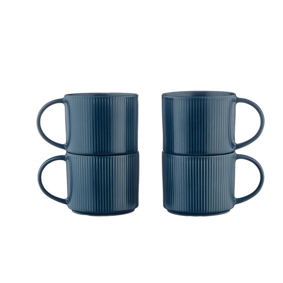 BJORN Mug SCANDI 50cl - 4 pièces - Marine