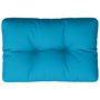 Voir la diapositive 2 : VIDAXL Coussin de palette bleu clair 50x40x12 cm tissu