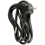 ZENITECH Cordon d'alimentation avec prise 16A 3G1,5 2m Noir - Zenitech