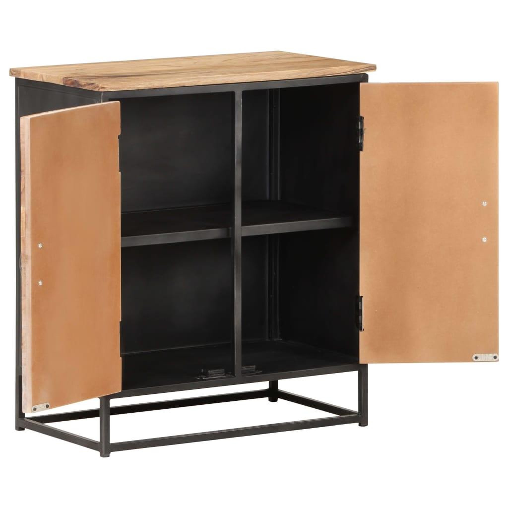 Voir la diapositive 2 : VIDAXL Buffet 60x35x70 cm Bois d'acacia massif