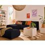 Voir la diapositive 2 : LISA DESIGN Onyx - canapé modulable d'angle réversible 4 places - en tissu mailles 3d