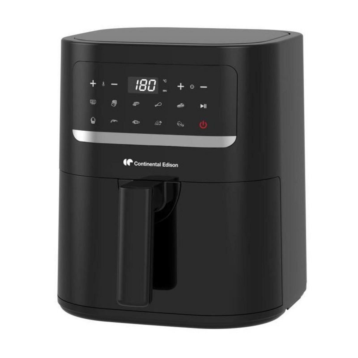 CONTINENTAL EDISON Friteuse a Air Sans huile CONTINENTAL EDISON - FRSH1400B - 4,5 L - Noir - 1400W