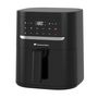 Voir la diapositive 3 : CONTINENTAL EDISON Friteuse a Air Sans huile CONTINENTAL EDISON - FRSH1400B - 4,5 L - Noir - 1400W