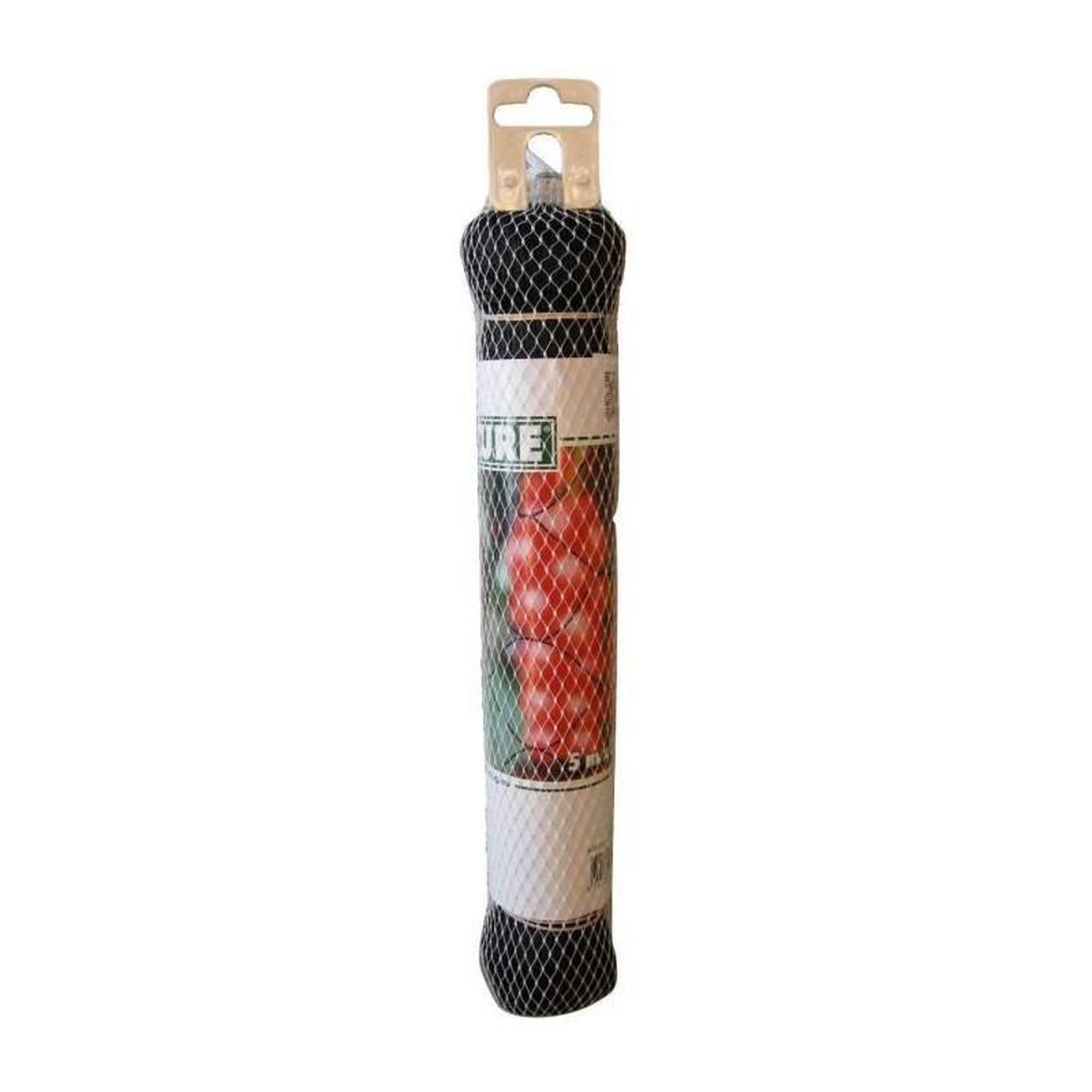 Voir la diapositive 3 : NATURE Filet anti-oiseaux Primo 5x2m en maille tricotée polyéthylene 12gr/m² noir
