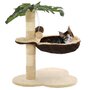 Voir la diapositive 1 : VIDAXL Arbre a chat avec griffoir en sisal 50 cm Beige et Marron