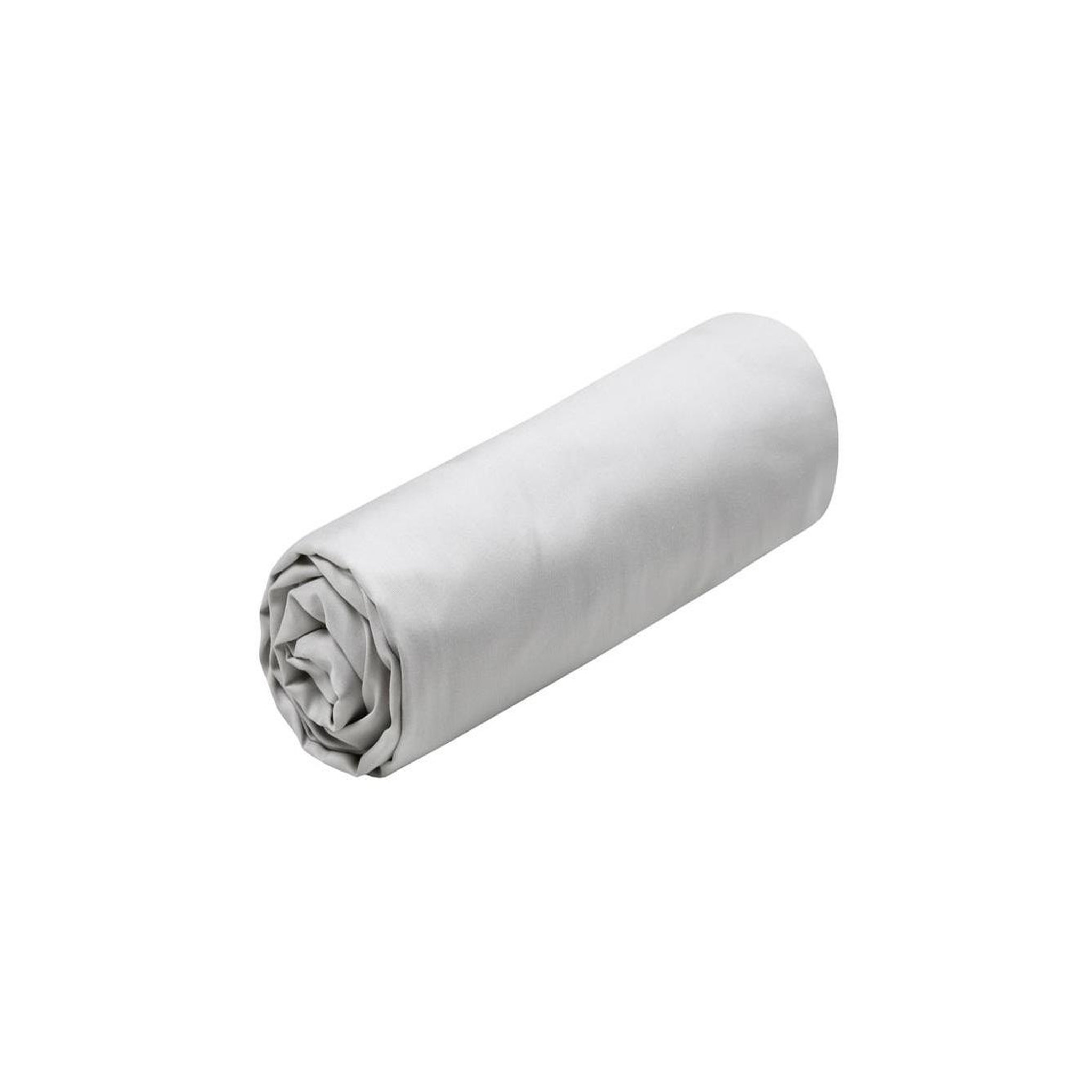 Voir la diapositive 1 : Eden Drap housse percale en coton nuage