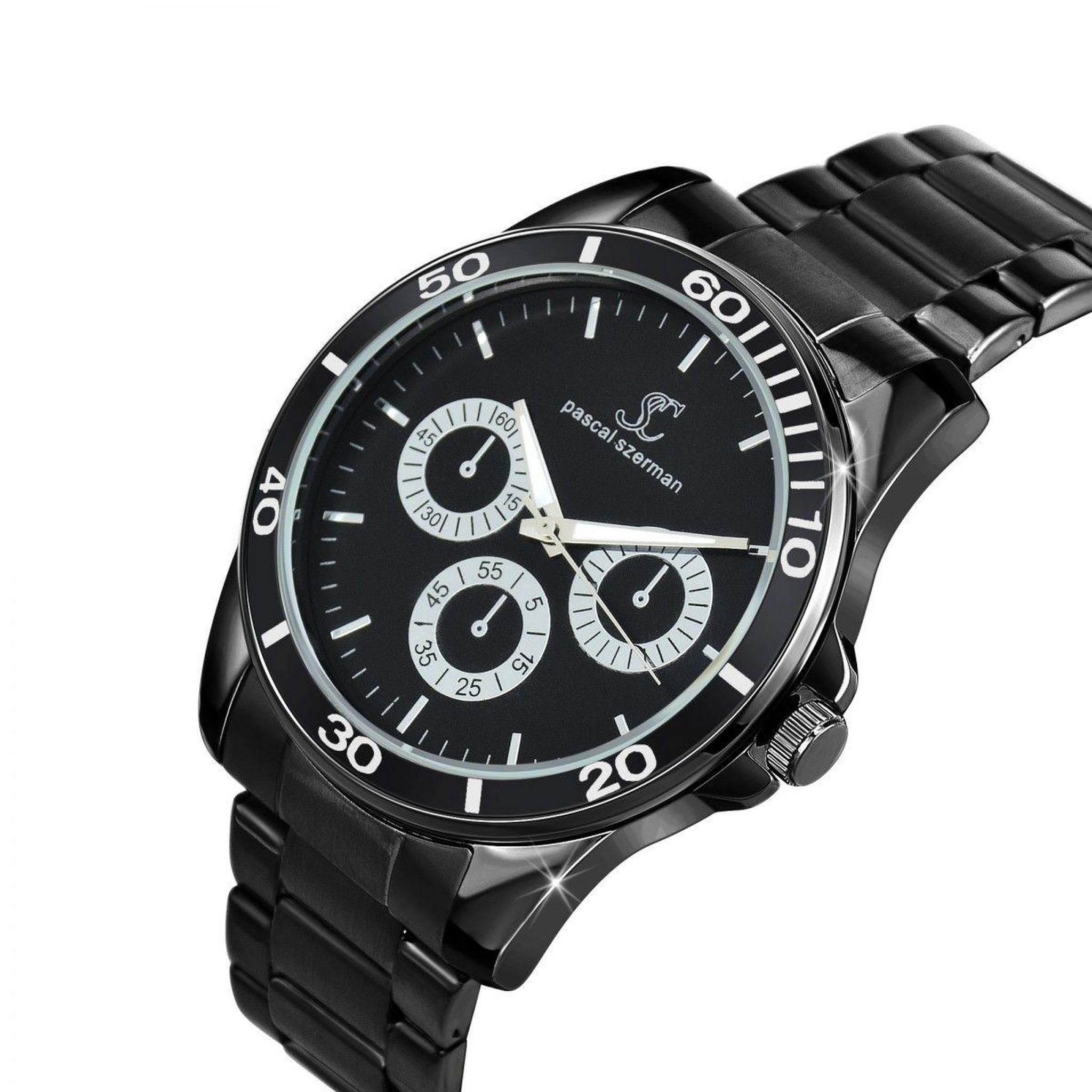 Voir la diapositive 3 : SC CRYSTAL Montre homme quartz par Pascal Szerman