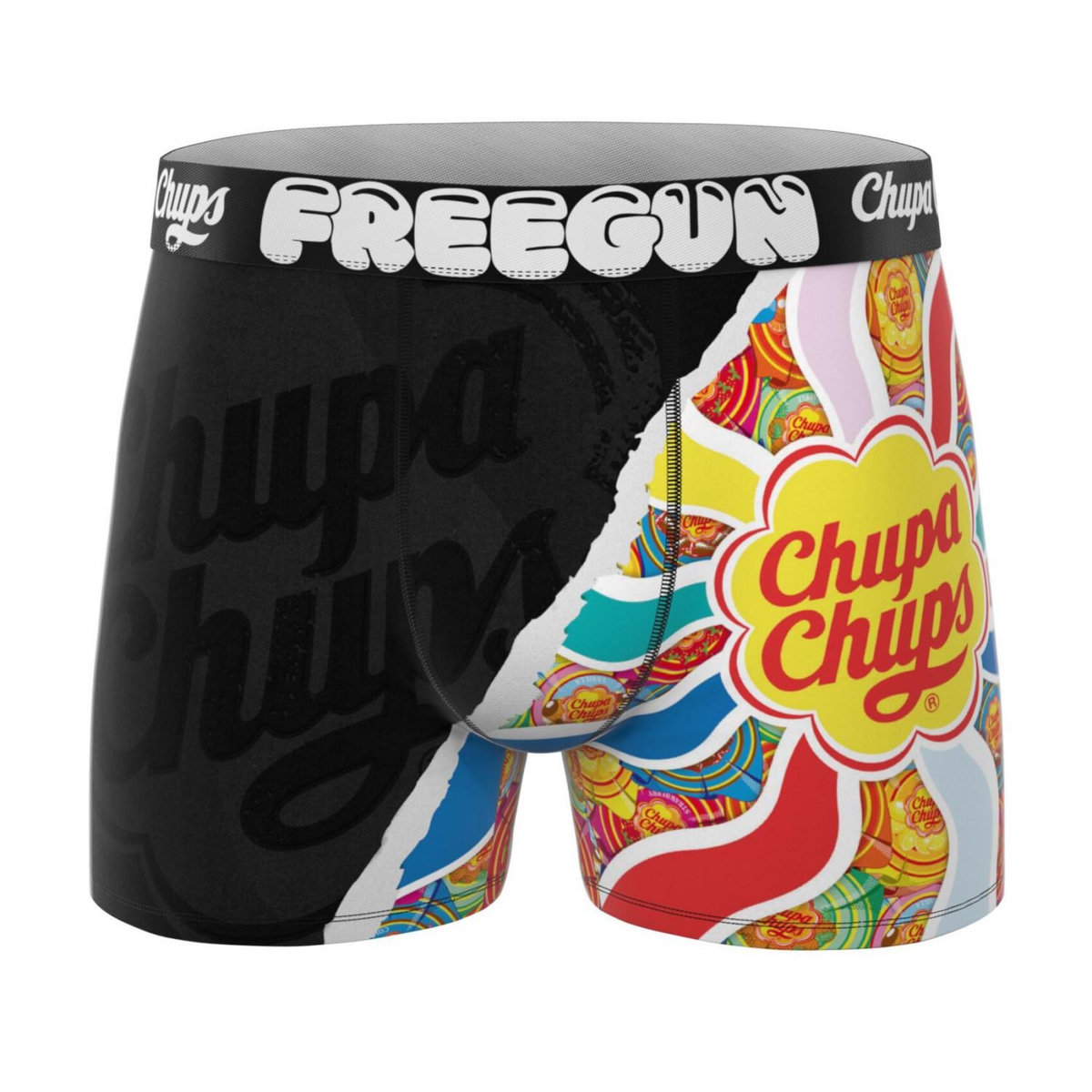 FREEGUN Lot de 4 boxers enfant Chupa Chups