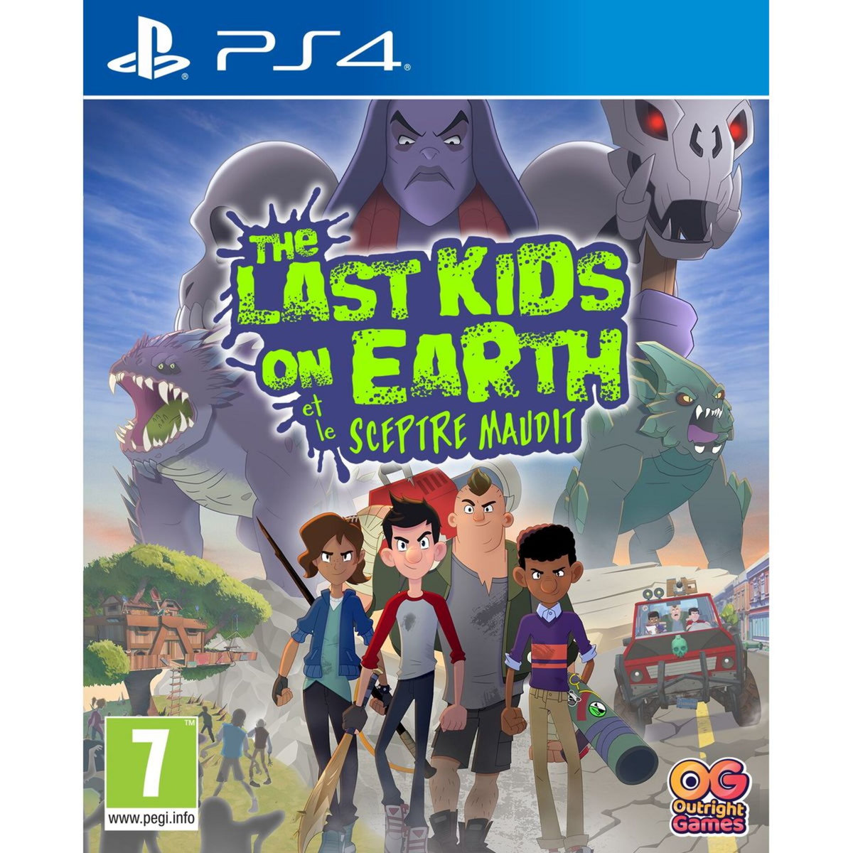 The Last Kids on Earth et Le Sceptre Maudit PS4