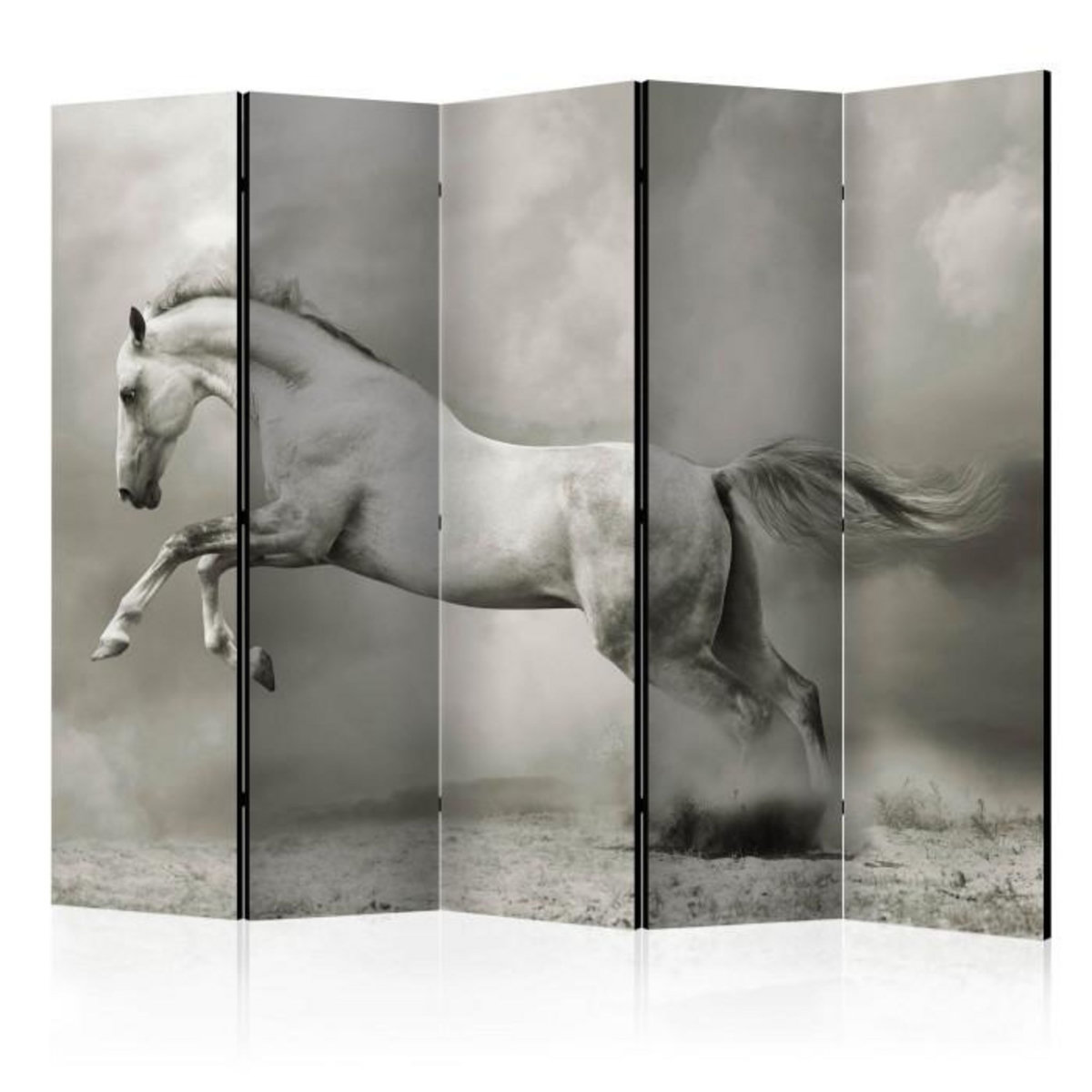 Paris Prix Paravent 5 Volets  Wild Stallion  172x225cm