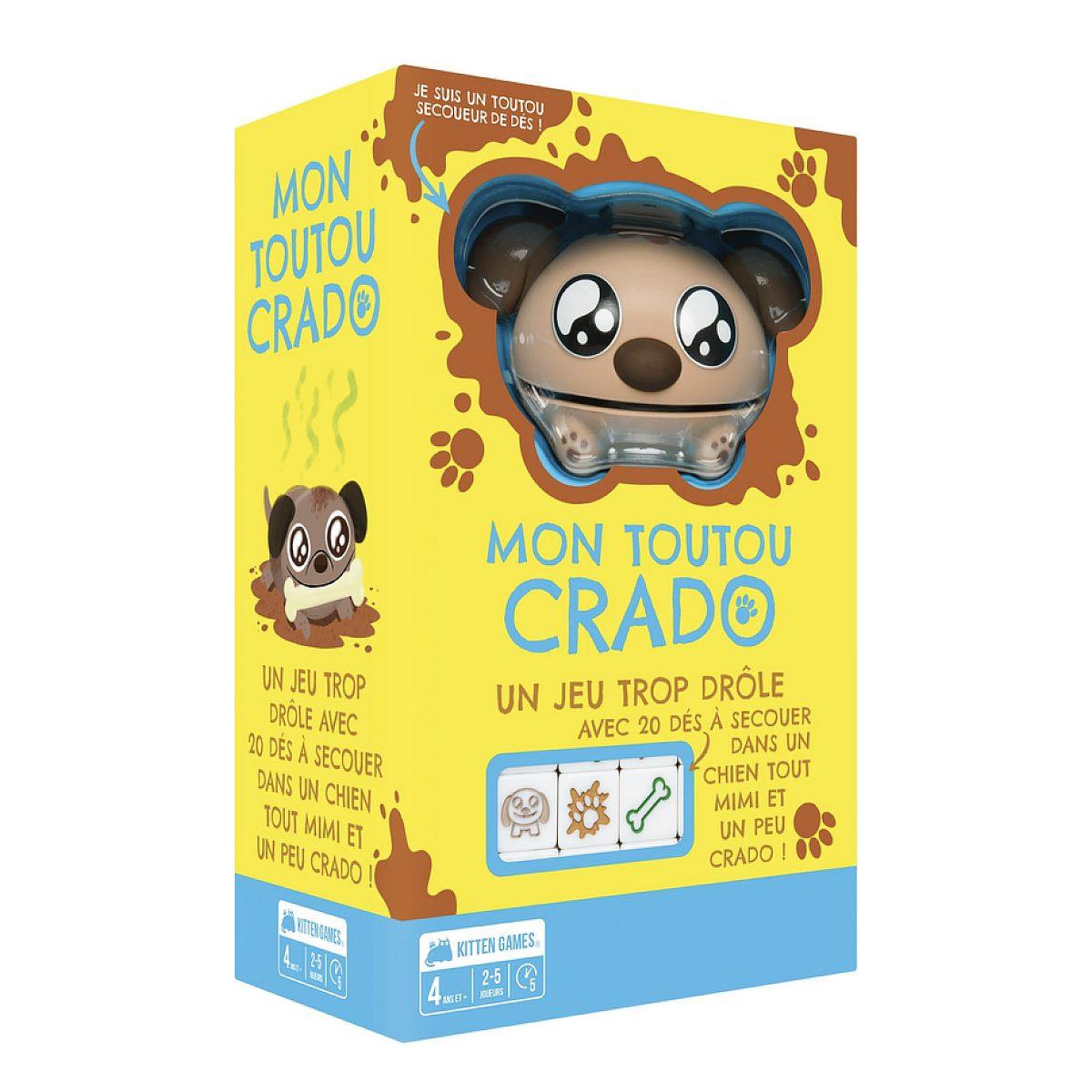 Asmodee Jeu de societe Mon toutou crado - Kitten games -
