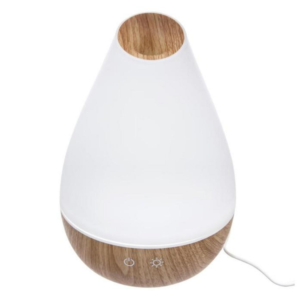 ATMOSPHERA Diffuseur d'Huiles Essentielles LED  Arlie  22cm Blanc