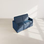 Voir la diapositive 6 : BEST MOBILIER Julia - canapé 3 places convertible express couchage quotidien 140 cm matelas 14 cm en tissu