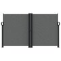 Voir la diapositive 3 : VIDAXL Auvent lateral retractable anthracite 140x600 cm